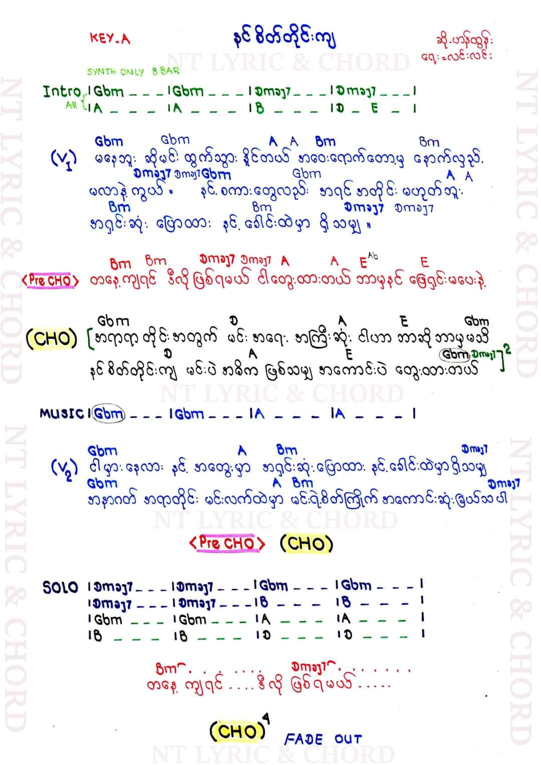 နင်စိတ်တိုင်းကျ